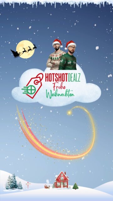 Frohe Weihnachten von HOTSHOTDEALZ 🎄
Ein Jahr voller Dealz, Support & Wachstum liegt hinter uns.
Jetzt ist Zeit für Familie, Ruhe und gutes Essen
Wir wünschen euch frohe Weihnachten und entspannte Feiertage!
#FroheWeihnachten #Weihnachtsgrüße #Danke #Community #Hotshotdealz #HappyHolidays