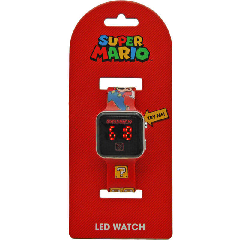 Super Mario am Handgelenk 🍄Die Nintendo Super Mario LED Armbanduhr ist ein cooler Fanartikel für Kinder, Nintendo-Fans und alle, die kleine Gaming-Accessoires mögen.Artikelnummer: 33328Jetzt bei HOTSHOTDEALZ erhältlich – nur solange der Vorrat reicht.#hotshotdealz #supermario #nintendo #armbanduhr #ledwatch #gaming #merchandise #geschenkidee #neuware #gamer