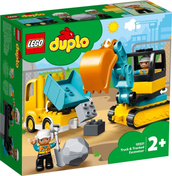 426100-LEGO---DUPLO---Bauspielzeug-----Bagger-und-Laster--10931---Bauspielzeug--20-Teile-