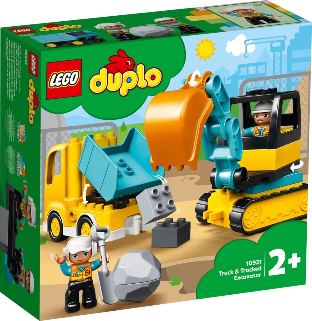 426100-LEGO---DUPLO---Bauspielzeug-----Bagger-und-Laster--10931---Bauspielzeug--20-Teile-