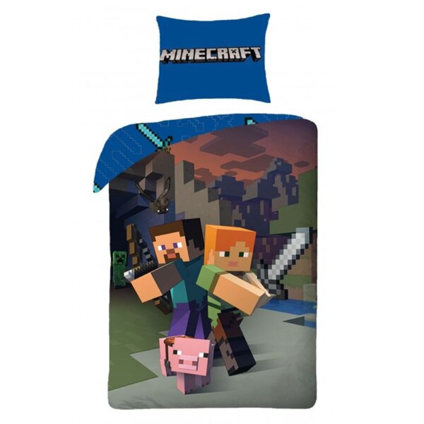 362271-Halantex-Minecraft-Bettwaesche-