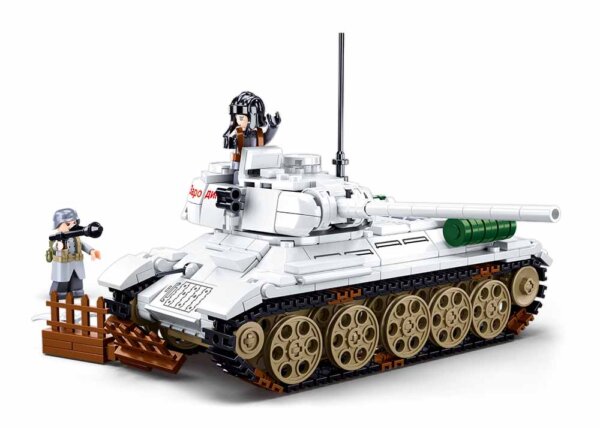 400770-Sluban-Konstruktionsspielzeug--Battle-of-Budapest--Medium-Tank--White-