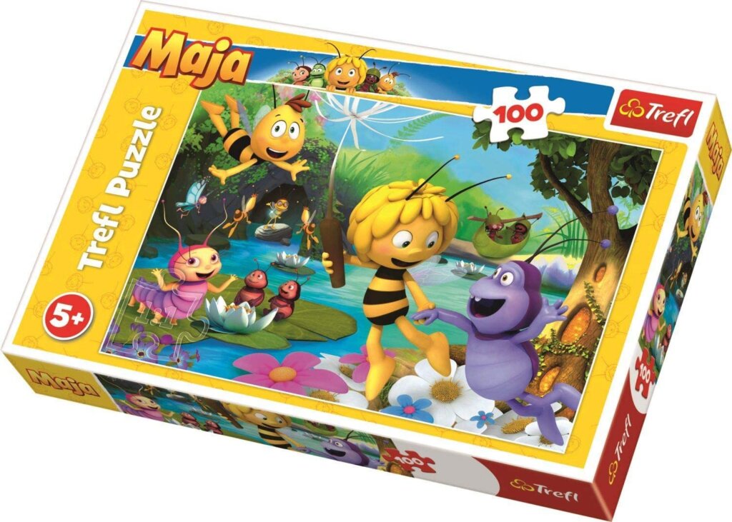 366792-Trefl-Puzzle-Biene-Maja-und-ihre-Freunde-100-Teile