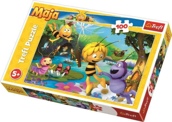 366792-Trefl-Puzzle-Biene-Maja-und-ihre-Freunde-100-Teile