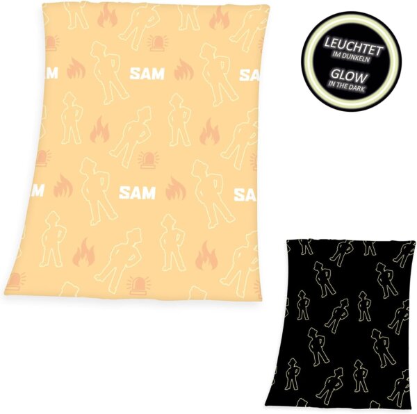 430769-Feuerwehrmann-Sam-Glow-in-the-Dark-Wellsoft-Flauschdecke-130-x-160-cm