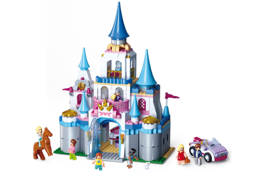 347798-Sluban-M38-B0610-Baukasten-Girl-s-Dream-Saphire-Palast