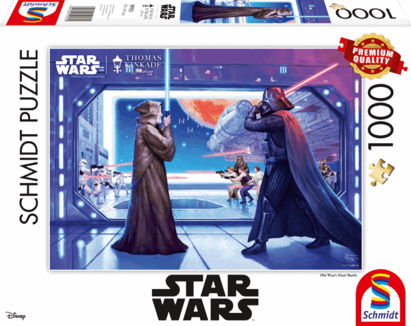 401408-Lucas-Film--Star-Wars--Obi-Wan-s-Final-Battle-1000-Teile-Puzzle
