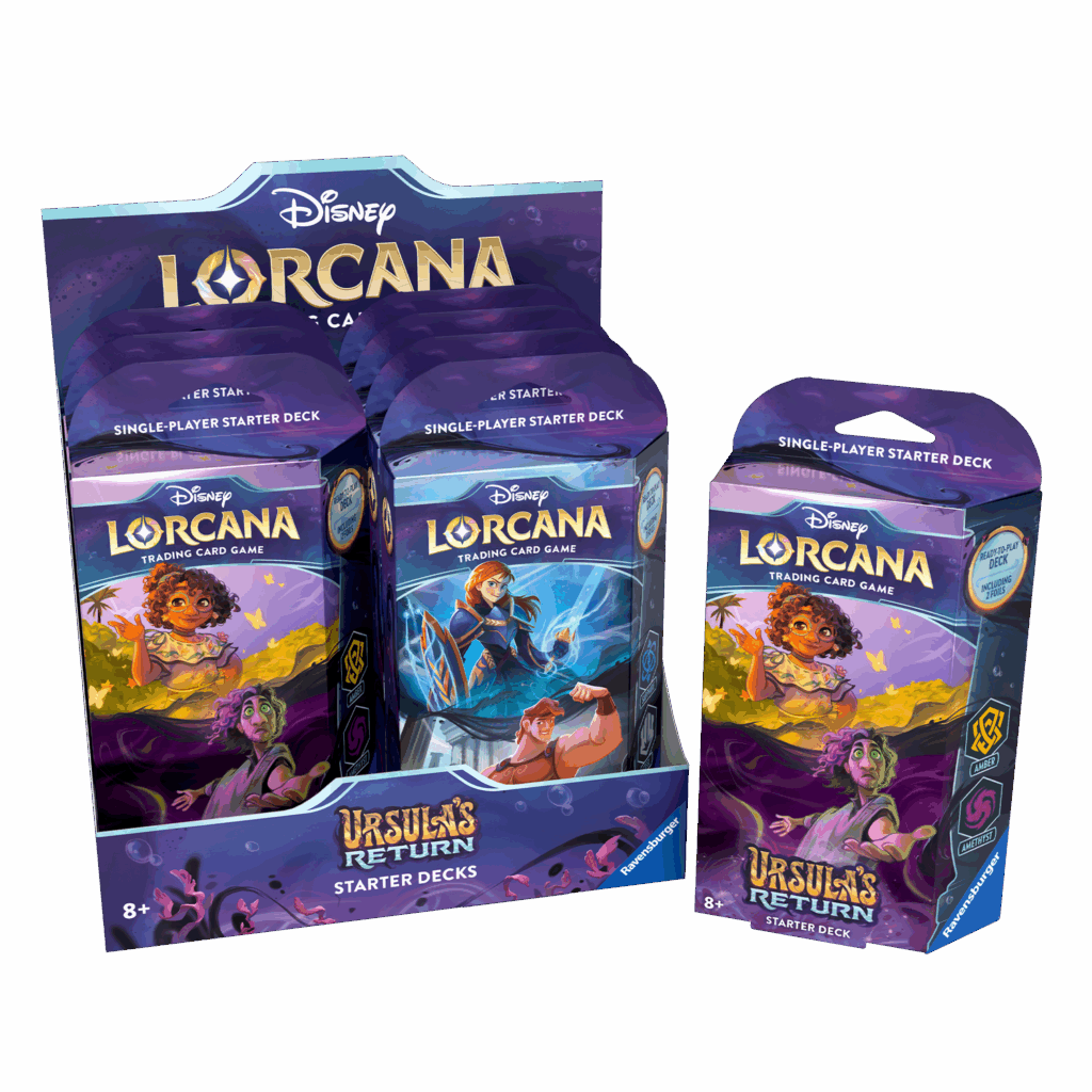 435171-Disney-Lorcana--Set-4-Starter-Deck-Display--8-Packungen---Englisch-