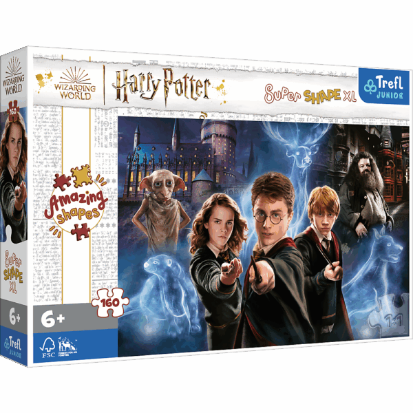 416738-Junior-Super-Shape-XL-Puzzle-160-Teile-Teile-Harry-Potter