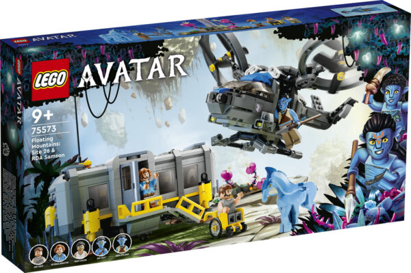 410913-LEGO---75573-Avatar-Schwebende-Berge--Site-26-und-RDA-Samson--887-Teile-