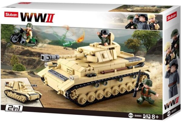 372773-Sluban-M38-B0693-Konstruktionsspielzeug-German-Tank