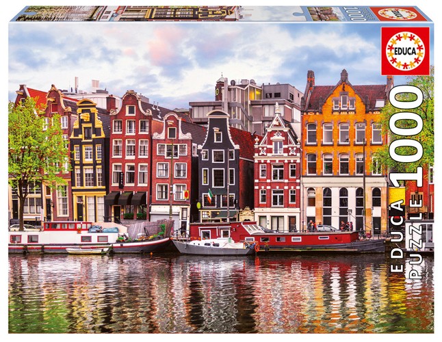 370406-Educa-Puzzle-9218458-Dancing-houses-1000-Teile-Puzzle-