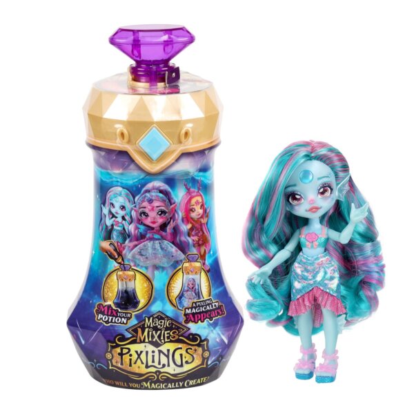 441314-Magic-Mixies-Pixlings-Marena-The-Mermaid-Pixling-Puppe--Aqua-