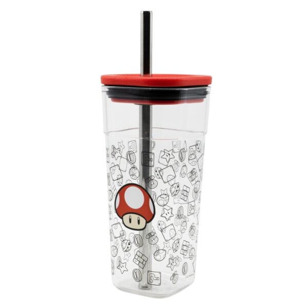 422729-Nintendo-Super-Mario-Toad-Trinkbecher-mit-Edelstahl-Strohhalm-540-ml