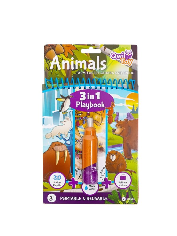 475962-Qwi-Toy-3-in-1-Spielbuch-Tiere