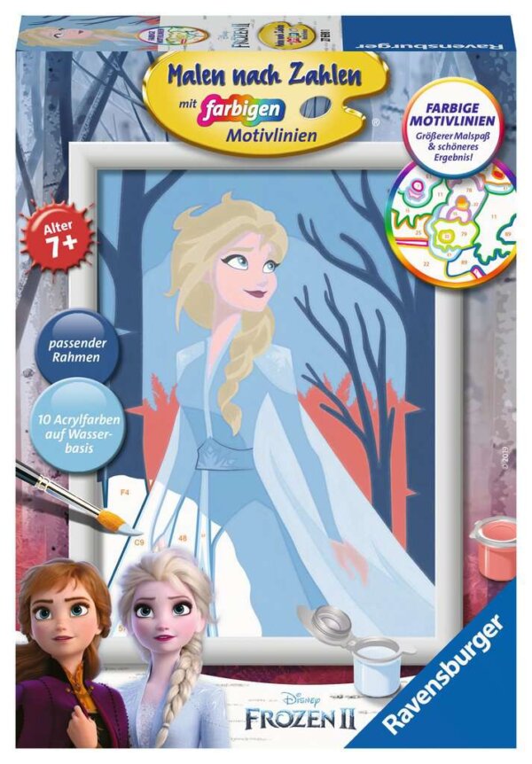 353002-Ravensburger-27698-Disney-Frozen-2---Eiskoenigin-2-Malen-nach-Zahlen-Elsa