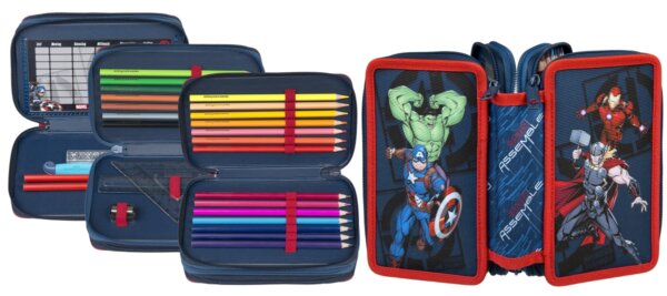 364182-Avengers-Triple-Decker--gefuelltes-Schueleretui