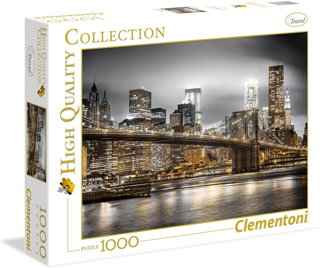 410766-High-Quality-Collection-1000-Teile-Puzzle-New-York-Skyline