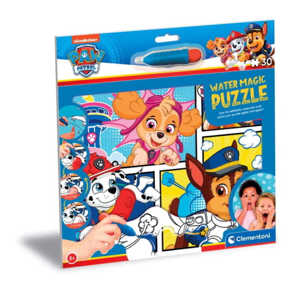 408838-Clementoni-22710--30-Teile-Water-Magic-Puzzle-Paw-Patrol