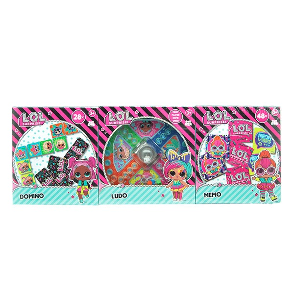 381166-Toi-Toys-51250A-L-O-L-Surprise-Memo-Ludo-Domino-3-er-Set 381166-Toi-Toys-51250A-L-O-L--Surprise-Memo-Ludo--Domino--3-er-Set