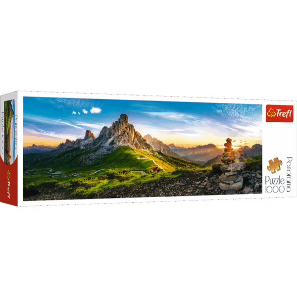 381764-Trefl-Panorama-Puzzle-29038-Passo-di-Giau--Dolomiten--1000-Teile-