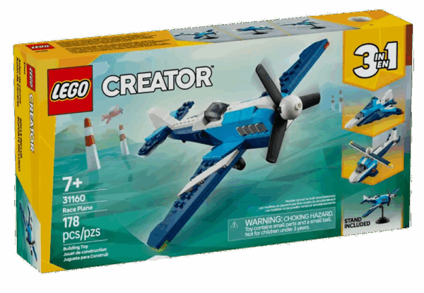 476351-LEGO---Creator-31160-Flieger--Rennflugzeug--178-Teile-
