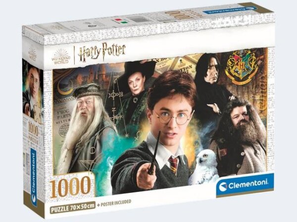 428245-Clementoni-39787-1000-Teile-Puzzle-Harry-Potter-Compact-Harry-Potter