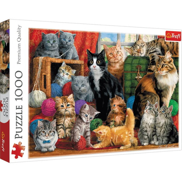 401183-Puzzle-Katzen-1000-Teile