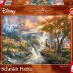 368033-Schmidt-Spiele-59486-Disney-Bambi-Thomas-Kinkade-Puzzle