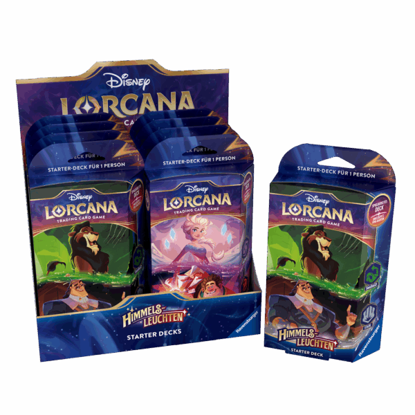 444111-Disney-Lorcana--Set-5-Starter-Deck-Display--8-Packungen---Deutsch-