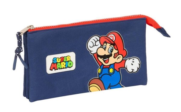 485224-Safta-Super-Mario-World-Maeppchen-mit-3-Faechern-22-cm