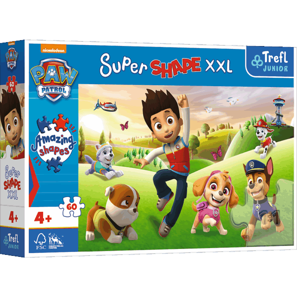 416721-Junior-Super-Shape-XXL-Puzzle-60-Teile-Teile-Paw-Patrol