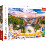 416764-Puzzle-1000-Teile-----Sonnenuntergang-in-Barcelona--Spanien