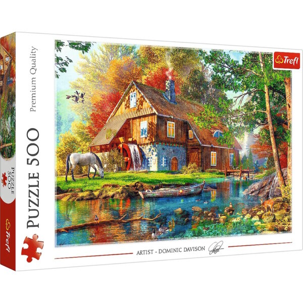 449972-Ferienhaus-am-Fluss-Puzzle-500-Teile