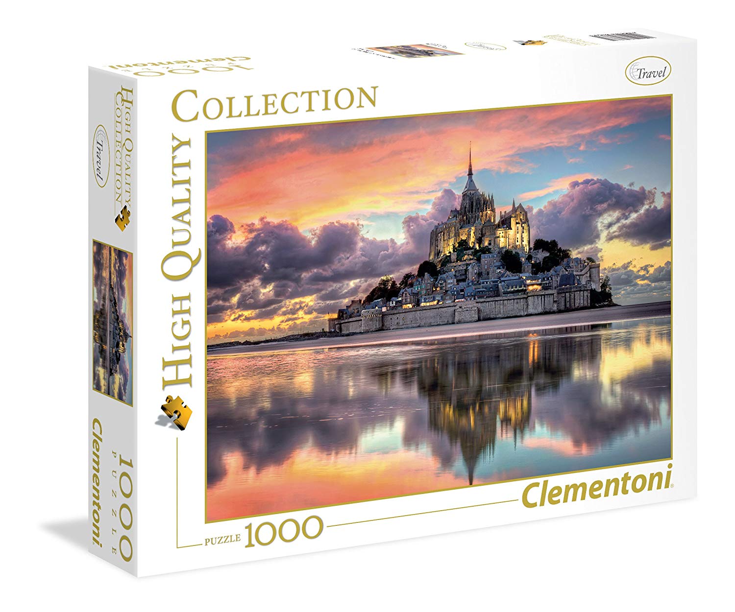 351467-High-Quality-Collection-1000-Teile-Puzzle-Der-wunderschoene-Mont-Saint-Michel 351467-High-Quality-Collection-1000-Teile-Puzzle-Der-wunderschoene-Mont-Saint-Michel