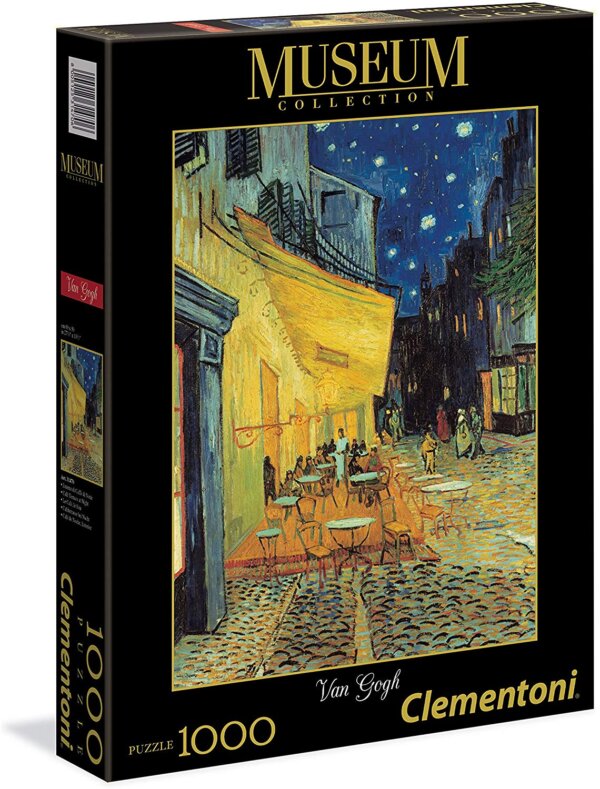 351377-Museum-Collection-1000-Teile-Puzzle-Van-Gogh-Cafeterrasse-bei-Nacht