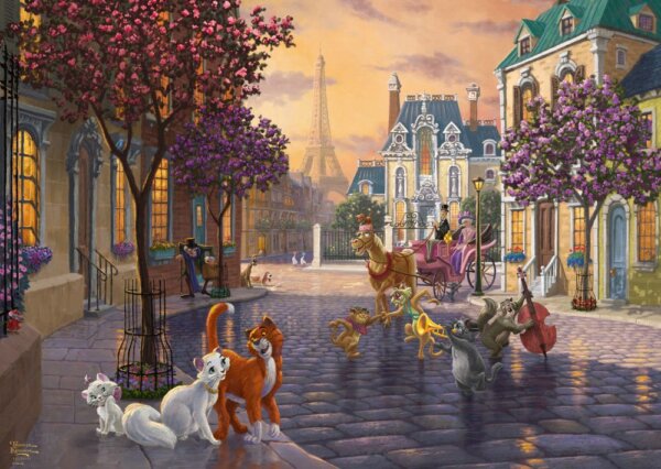 375463-Schmidt-Spiele-59690-Disney--The-Aristocats-1000-Teile-Puzzle
