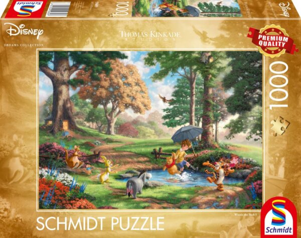 375462-Schmidt-Spiele-59689-Disney--Winnie-The-Pooh-1000-Teile-Puzzle