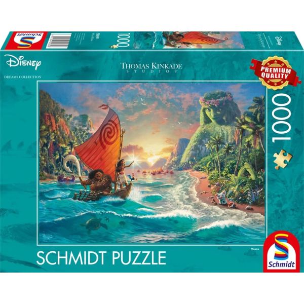 423087-Disney--Vaiana--Moana-Puzzle-1000-Teile-Thomas-Kinkade-Collection