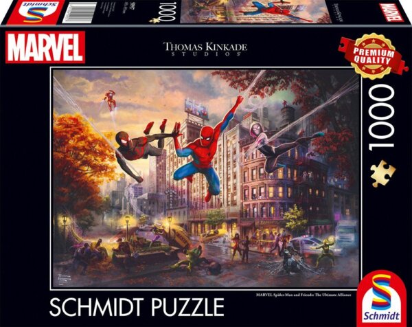 455929-Spider-Man-and-Friends-The-Ultimate-Alliance-1000-Teile-Puzzle