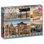368871-Jumbo-Spiele-18862-Gruesse-aus-Rom-1000-Teile-Puzzle
