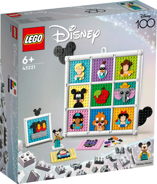 416541-LEGO---43221-Disney-100-Jahre-Zeichentrickikonen--1022-Teile-
