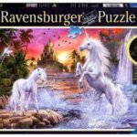 404346-Einhoerner-am-Fluss-Puzzle-500-Teile