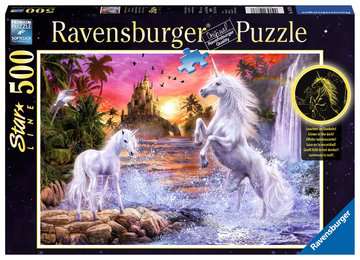 404346-Einhoerner-am-Fluss-Puzzle-500-Teile 404346-Einhoerner-am-Fluss-Puzzle-500-Teile