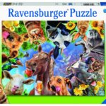 368718-Ravensburger-12902-Lustige-Bauernhoftiere-Puzzle-200-Teile