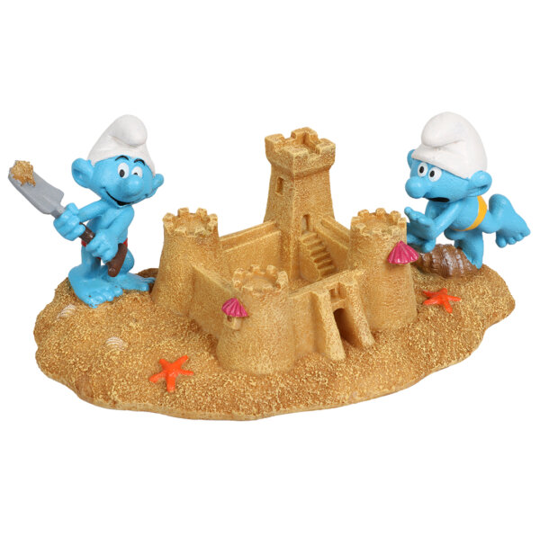 437810-Schluempfe--Gargamel-und-Azrael-am-Sandstrand-Figur_1