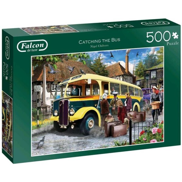 482852-11260-Falcon-Deluxe-Catching-The-Bus-500-Teile-Puzzle