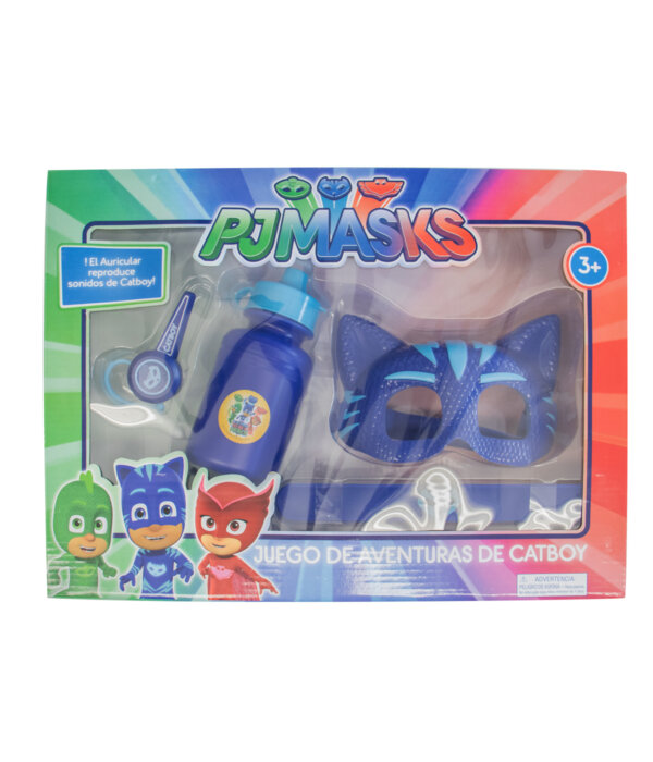 366799-PJ-Masks-Catboy-Adventureset-4-teilig-bestehend-aus--Trinkflasche--Kopfhoerer--Maske--Slap-Armband