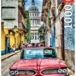 370391-Educa-Puzzle-9216754-Vintage-car-in-old-Havana-1000-Teile-Puzzle-