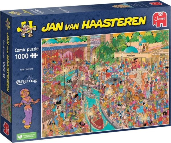 444152-Jumbo-Spiele-00038-Fata-Morgana-Efteling-Comic-Puzzle-1000-Teile